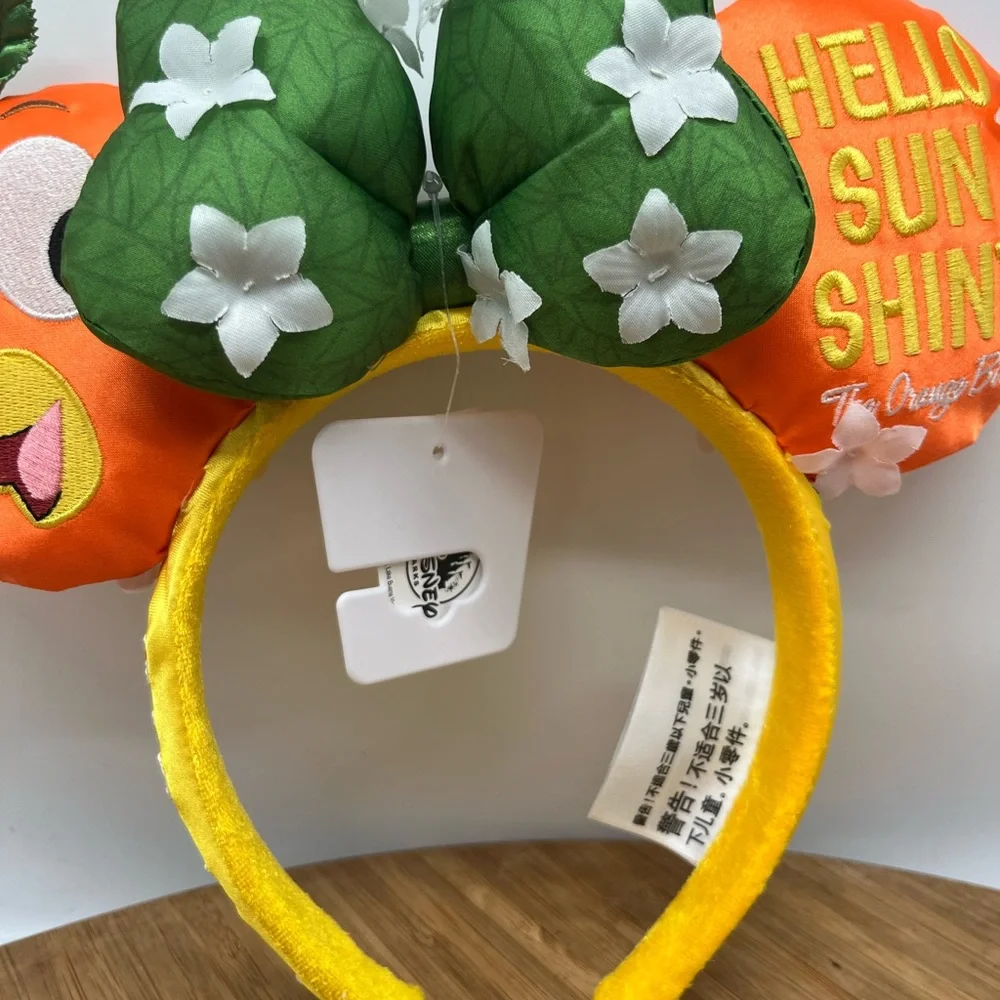 Disney Parks 2020 EPCOT Flower And Garden‎ Festival Orange Bird Minnie Ears NWT